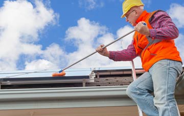 Annis Hill soft wash roof cleaning